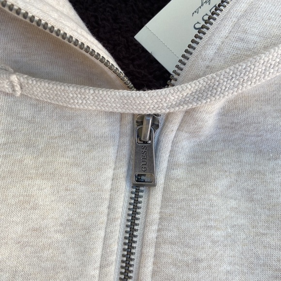 New GUESS Roy Fleece Sherpa Hoodie SZ S - Picture 8 of 9